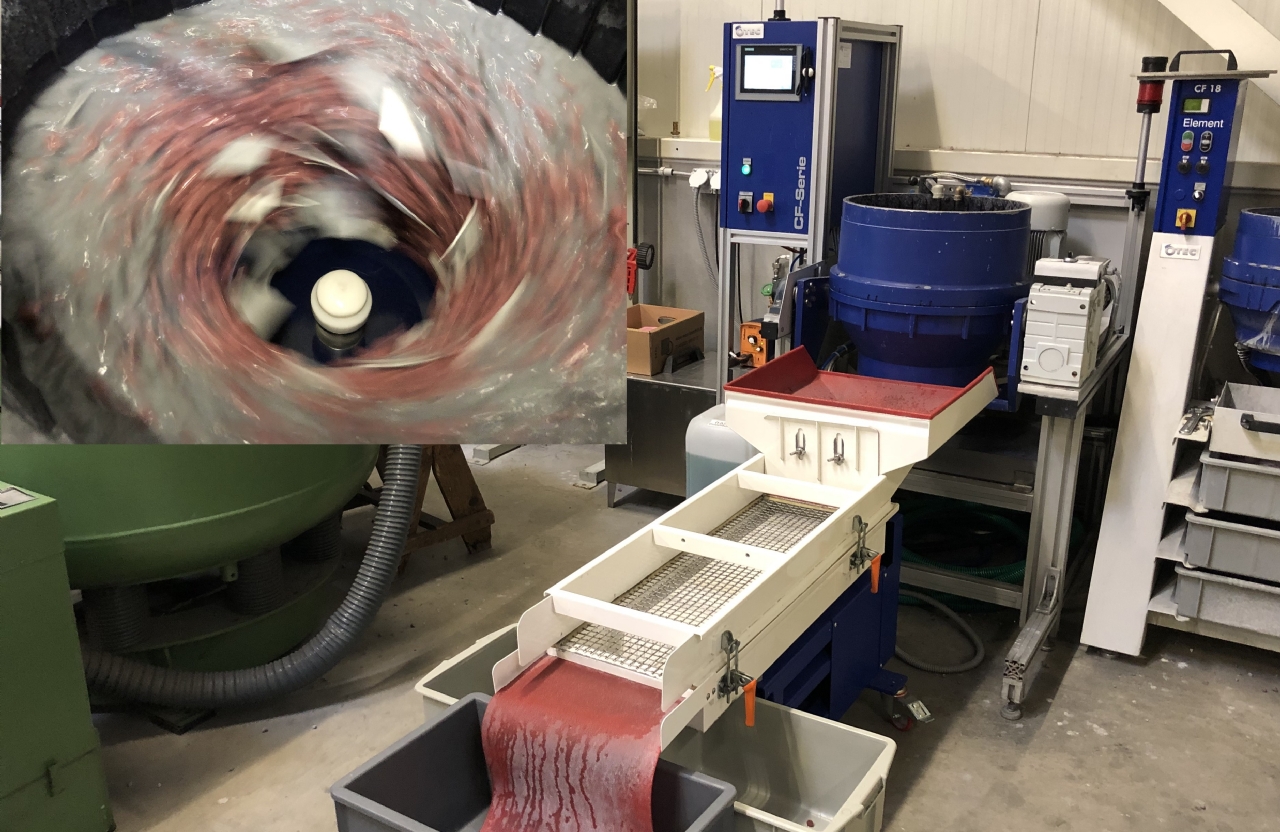 Bild zu Tellerfliehkraftanlage Otec CF1x50